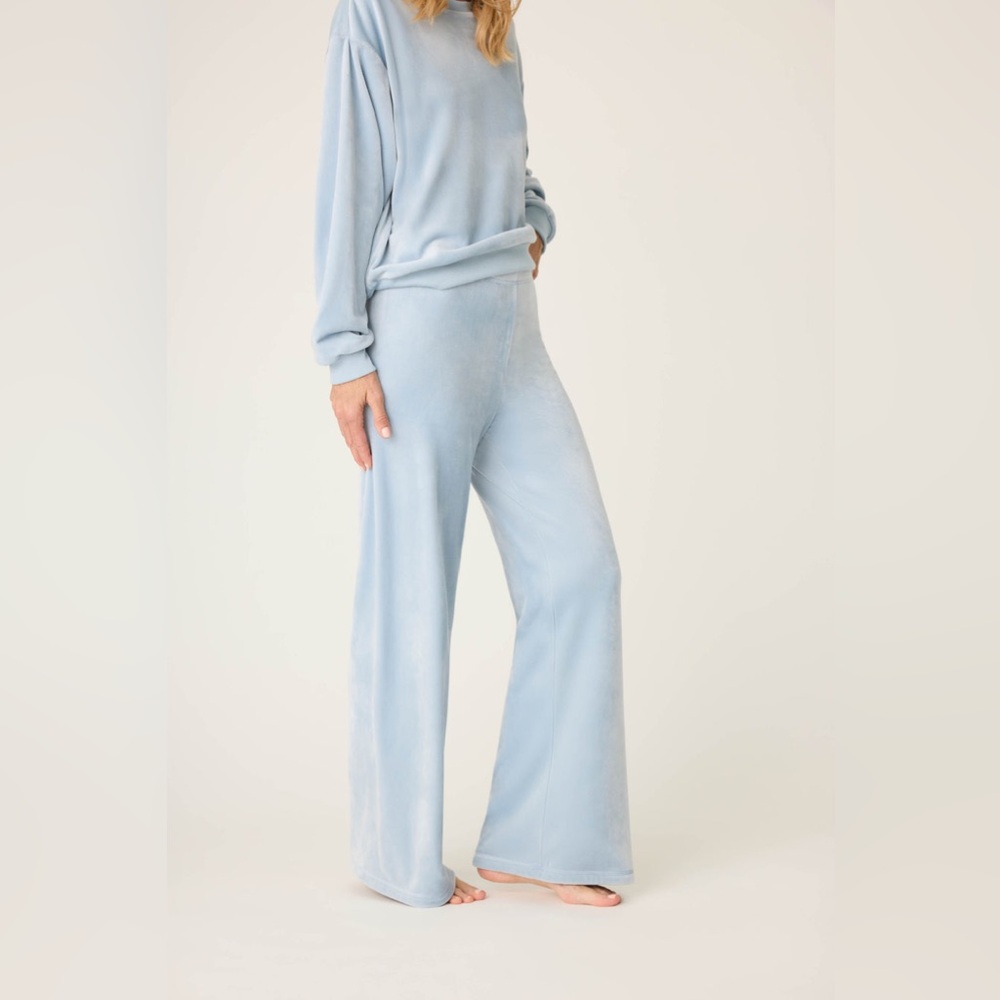 P.J. Salvage Light Blue Pants - Picture 1 of 10
